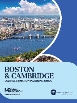 Aerial view of Boston and Cambridge above text reading Boston & Cambridge 2020 Visitor's Guide and Destination Planning Guide.