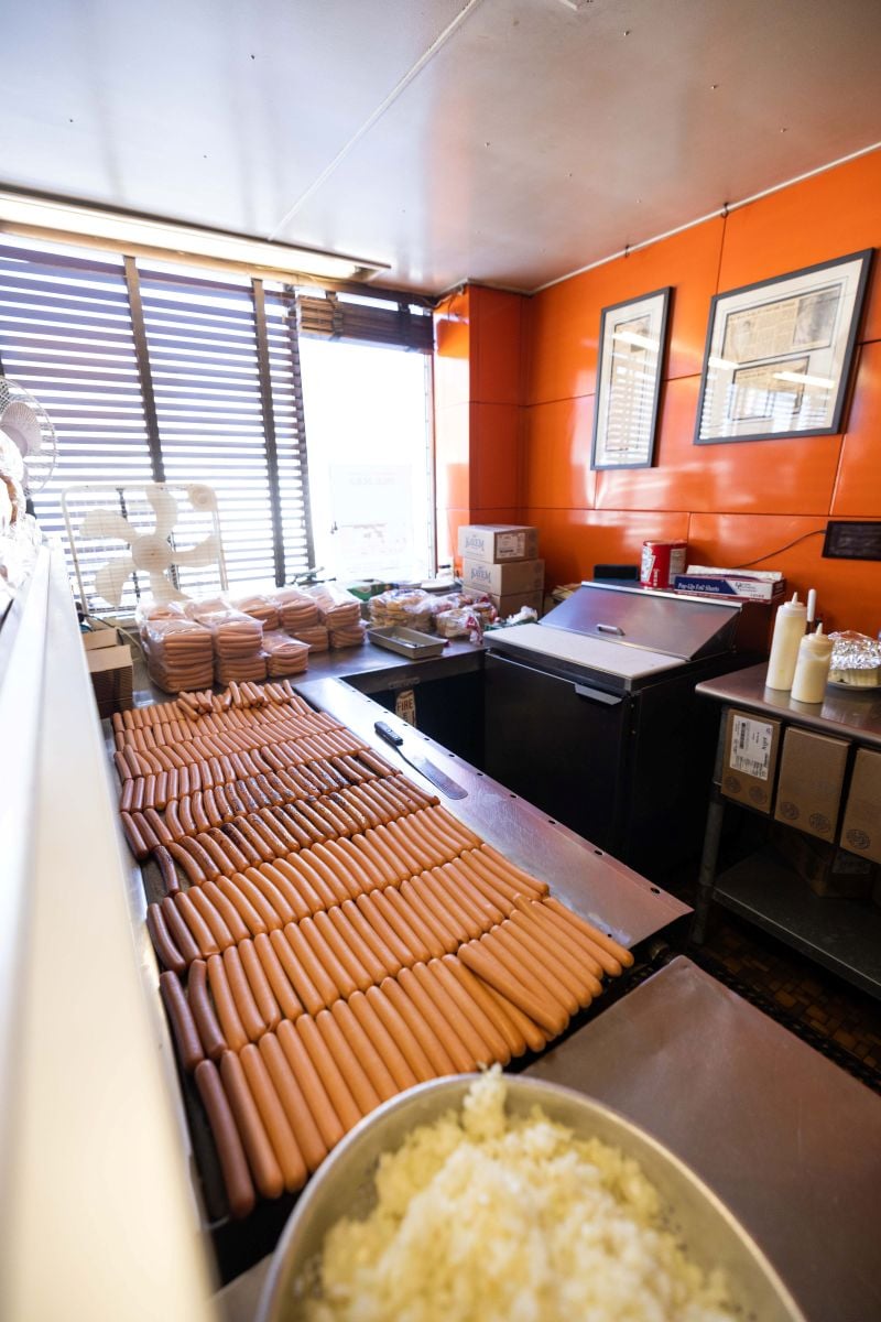 Grill at George’s Coney Island, photo courtesy of Mike Hendrickson