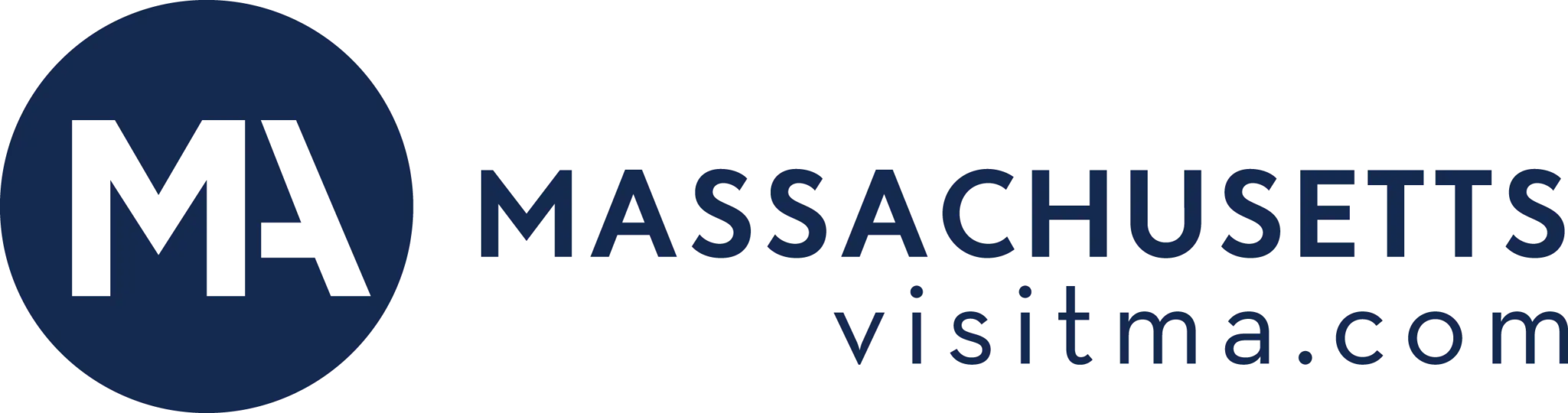 Blue Logo for VisitMA.com